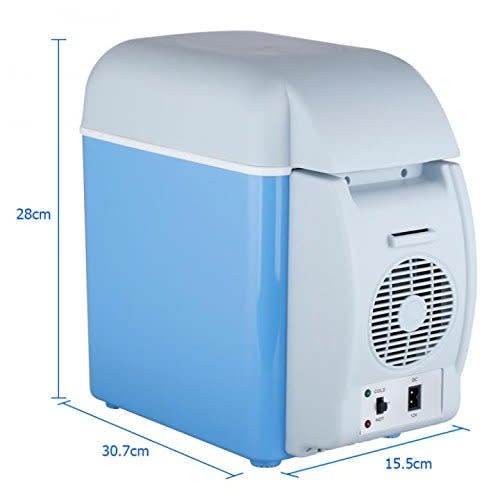 Portable 12v 7.5l Auto Car Multi-function Mini Travel Refrigerator