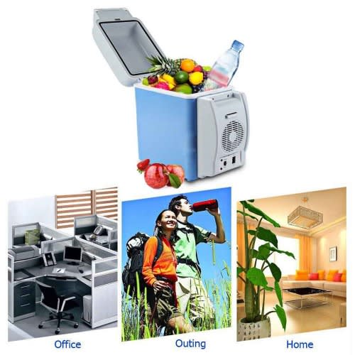 Portable 12v 7.5l Auto Car Multi-function Mini Travel Refrigerator