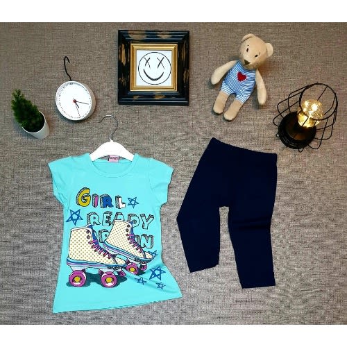 Skater Tee And Leggings Set