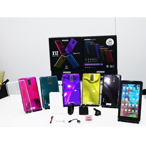 X12 Kids Learning Tablet - 7" - 4GB RAM - 128GB ROM - Dual Sim - Wi-Fi - 4G - Purple