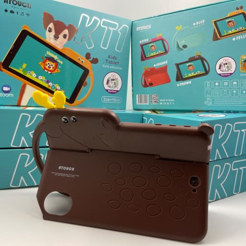KT1 Android Tablet For Kids Education - 7" - 2GB RAM - 16GB ROM - Wifi - 3000mAh - Brown