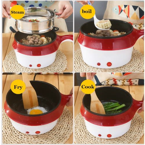 Non Stick Multipurpose Cooker And Frier - 1.8L
