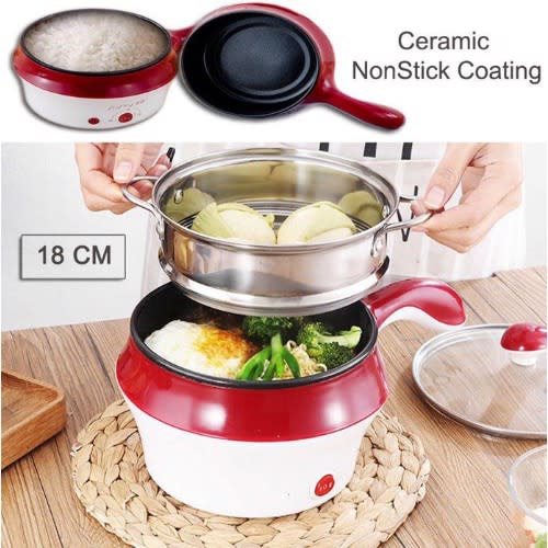 Non Stick Multipurpose Cooker And Frier - 1.8L