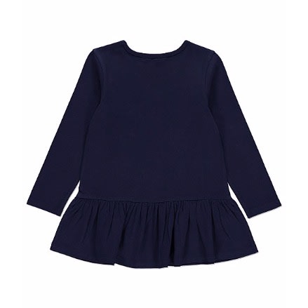 Navy Sparkling Slogan Top And Leggings Outfit
