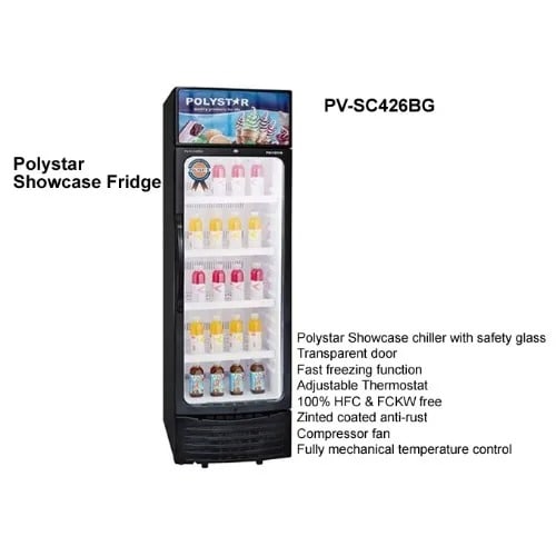 Howcase Fridge - 5-step Display - Pv-sc426bg - 360L