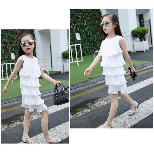 Girls Tiered Dress