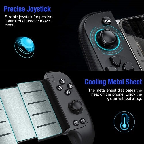 Wireless Bluetooth Controller Gamepad For Android/IOS With Flexible Joystick