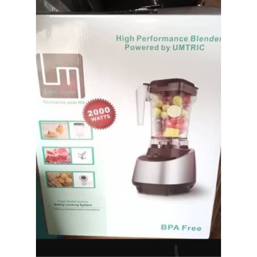 High-performance Nutrition Commercial Blender - Grinder - 2000W - 2L