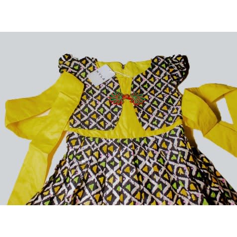 Nyla Exclusive Print Fabric Girl Dress