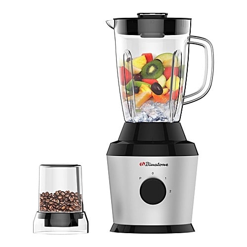 Glass Jar 1.5L Blender With Grinder - BLG 600s