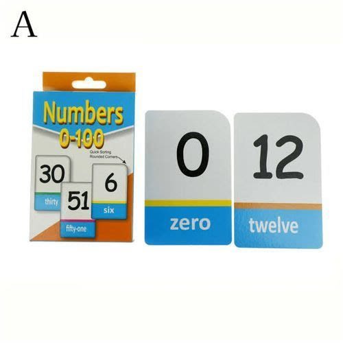 Kids Learning Flash Cards - Numbers