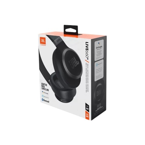 Noise Canceling Wireless Over - Ear Headphones - Live 660NC - Black