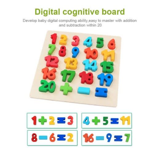 Numbers Learning Wooden Toy
