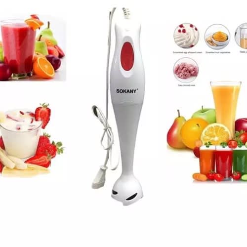 Hand Blender Hb-208 - 300w - White