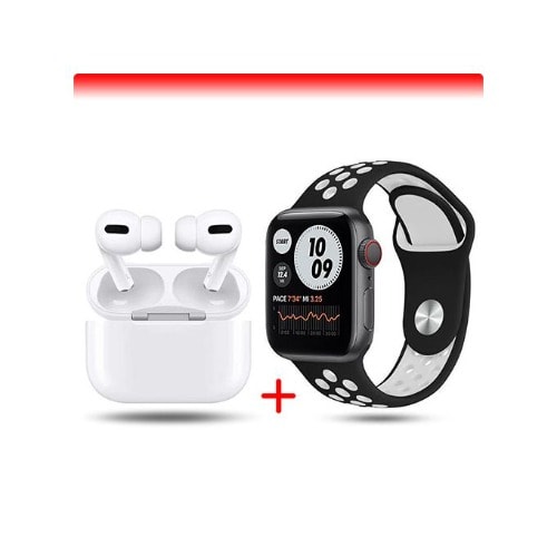 Bluetooth Headset + Smart Watch Waterproof Sports Combination