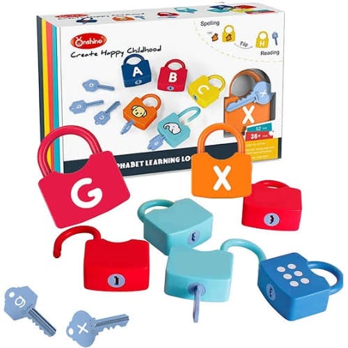Alphabet Learning Locks