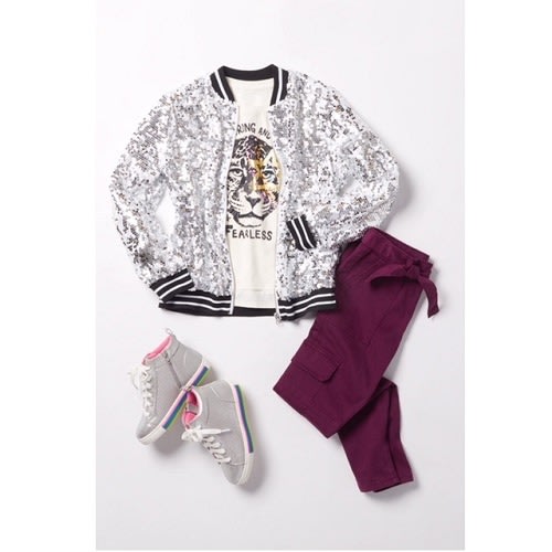 Shine Power Athletics High Top Sneakers Girls Shoe