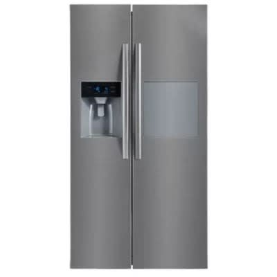 Side By Side Fast Cooling Refrigerator-hc-657wen With Ice Cube Maker - 490l