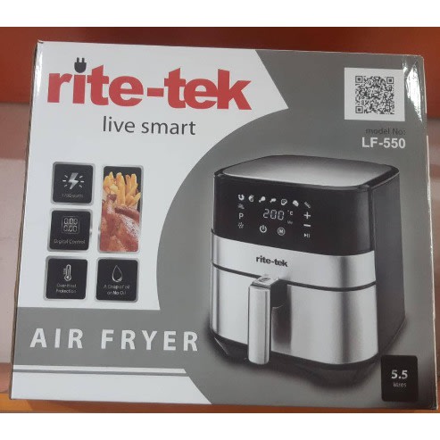 Stainless Steel Air Fryer - Lf550 - 5L