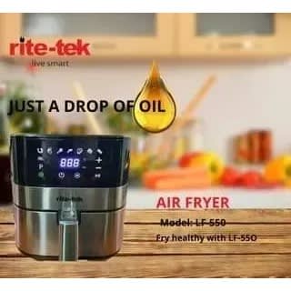 Stainless Steel Air Fryer - Lf550 - 5L