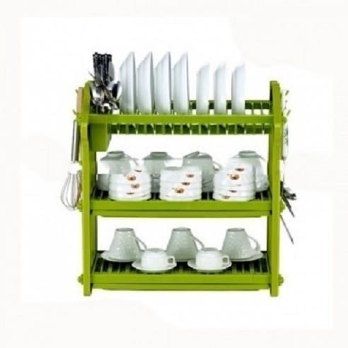Plastic Dish Rack - Three Layer