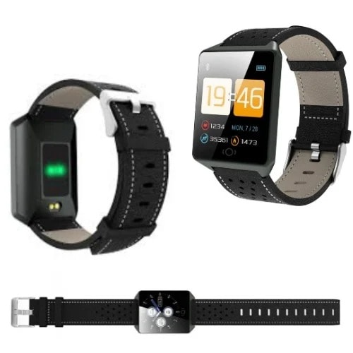 Ip67 Water Resistant Smart Watch - Black