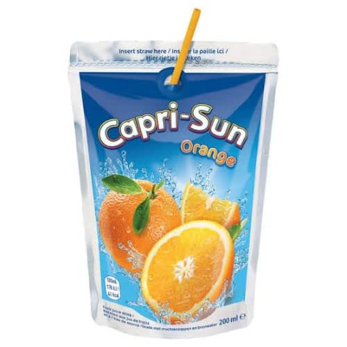 100% Orange Fruit Juice - Pack Of 40 - 200ml