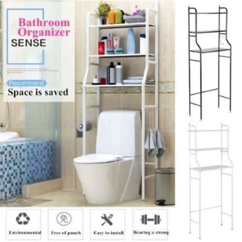 Toilet And Bathroom Shelf Storage
