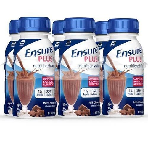 Plus Nutrition Shake Milk Chocolate 237ml - Pack Of 12