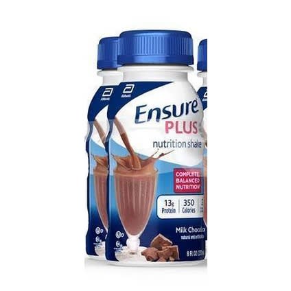 Plus Nutrition Shake Milk Chocolate 237ml - Pack Of 12