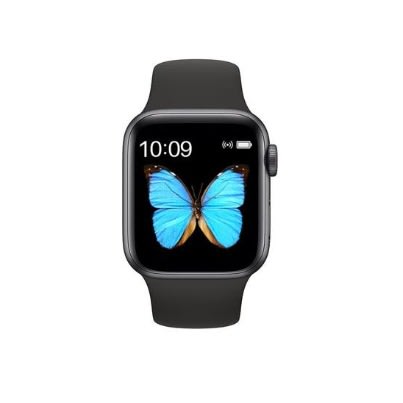 T55 Smart Watch Series 5 With Magnetic Charging, Call And Message Functions - Black