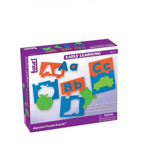 Lauri Early Learning Alphabet Puzzle Boards