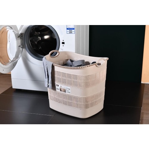 Laundry Basket - Beige