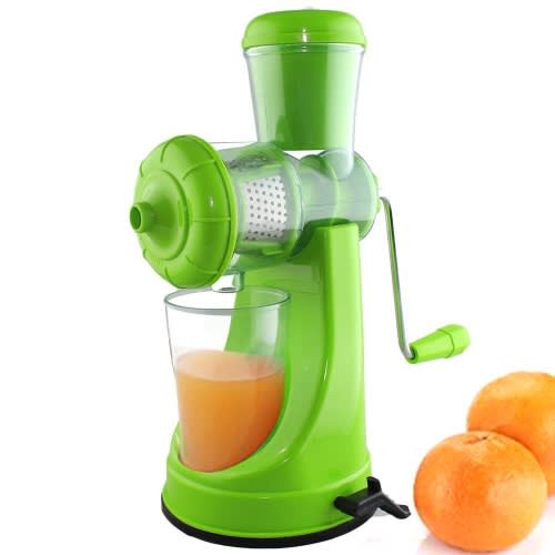 Manual Hand Fruit Juicer With  Steel Handle & Vacuum Lock