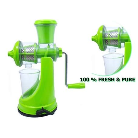 Manual Hand Fruit Juicer With  Steel Handle & Vacuum Lock