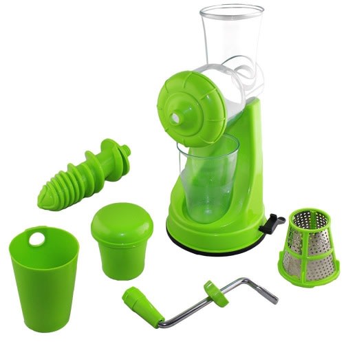 Manual Hand Fruit Juicer With  Steel Handle & Vacuum Lock