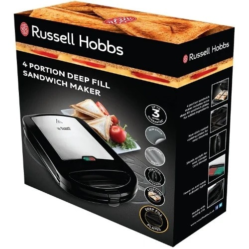 Four Portion Deep Fill Sandwich Maker - 1520W