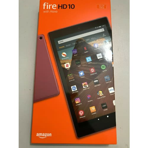 Fire HD 10 Tablet (9th Gen) with Alexa - 10.1"HD Display - 32GB - Dual-Band AC WiFi - Plum