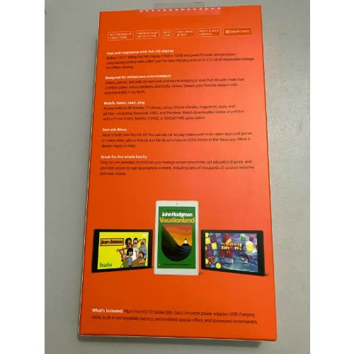 Fire HD 10 Tablet (9th Gen) with Alexa - 10.1"HD Display - 32GB - Dual-Band AC WiFi - Plum