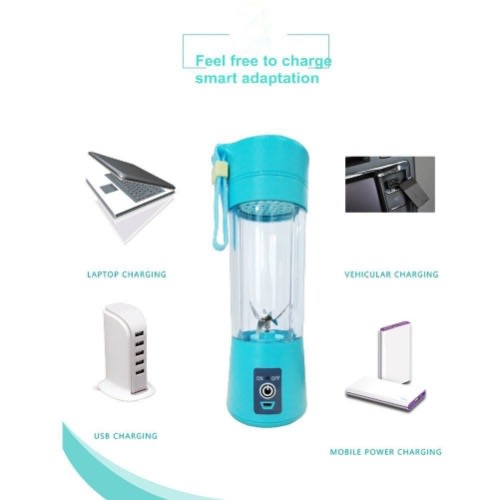 Rechargeable & Portable Juicer Blender - Blue