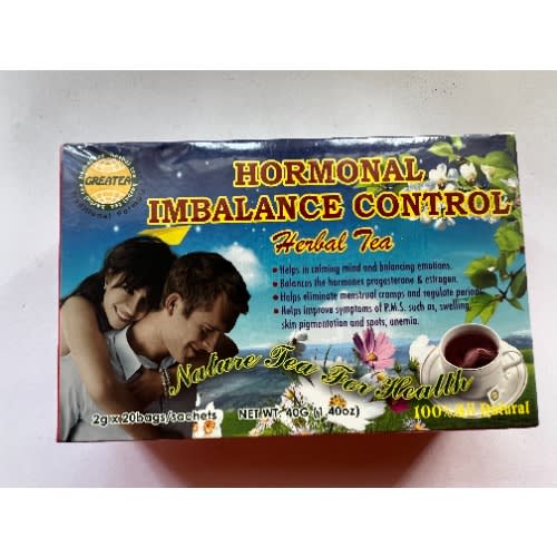 Great Tea - Hormonal Imbalance Control Herbal Tea - 20 Bags