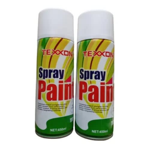 Spray Paint - White X 2pcs - 450ml