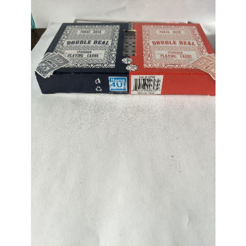 2pack Playing Card Set Double Deal Poker Deck With 5 Dice