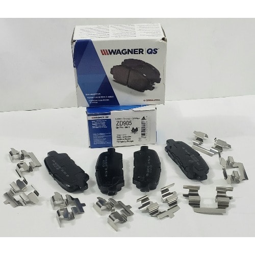 Set Of Zd905 Quick Stop Ceramic Rear Brake Pad - 4pcs