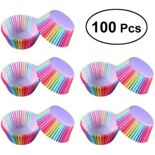 Muffin Cupcake Paper Liner Baking Paper - 100pcs