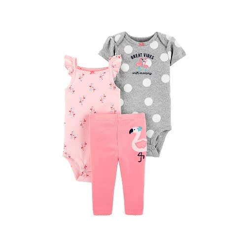 Great Vibes Bodysuits For Girls -3Piece
