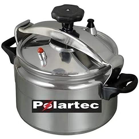 Polartec Aluminum  Pressure Cooker -Silver - 7L