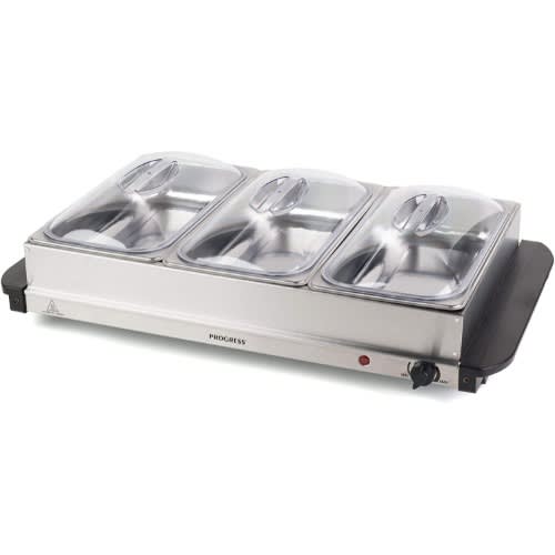 Progress 3 Pan Buffet Server -3 X 2.5 Litre Pans - 300W