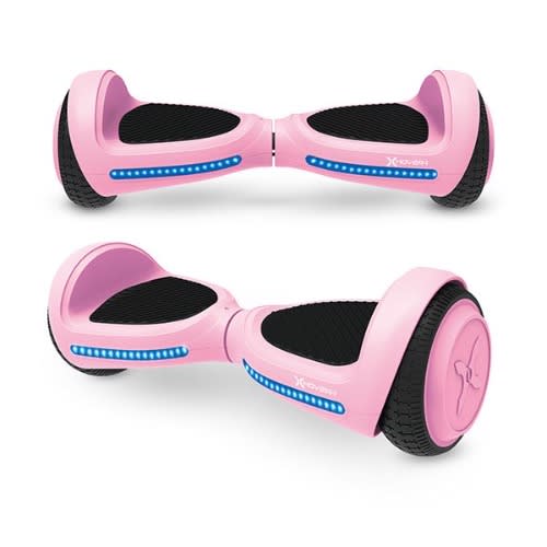 Hover-1 Hoverboard With Led Headlights For Kids - Pink