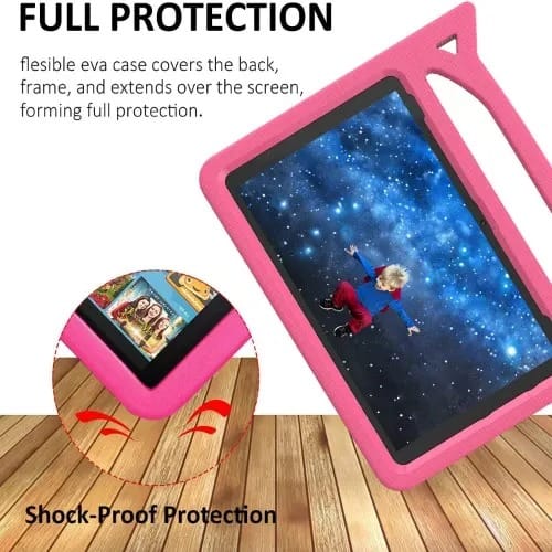 Shockproof Tough Defender Back Case For Kid Amazon Fire Hd 8